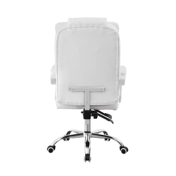 Cadeira Presidente Prizi All White Y-707 - Image 3
