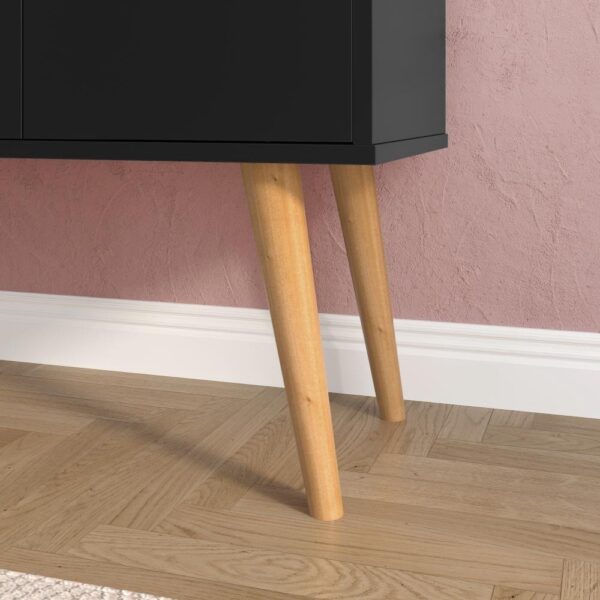 Aparador Buffet 3 Portas Cantinho Café Bar Pequeno Canto Cozinha Sala Escritório Moderno Wood – Rpm - Aparador Decorativo para Sala | Buffet com Portas | Cantinho do Café - Image 5