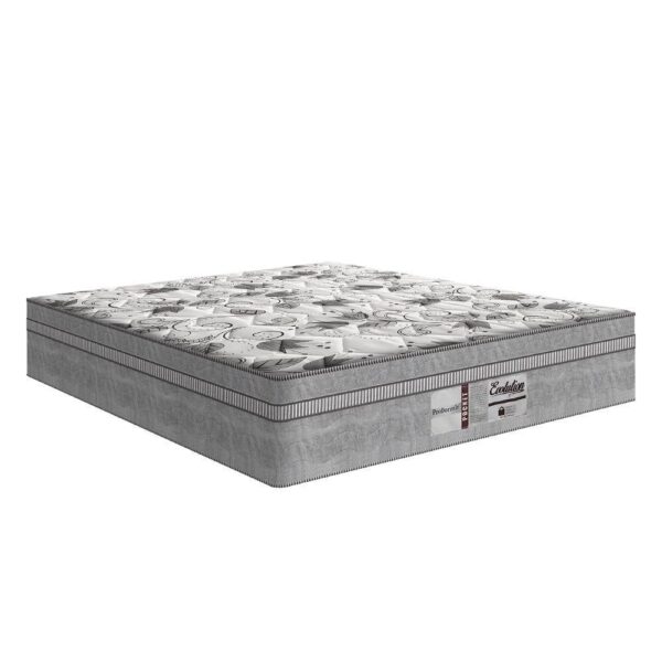 Cama Box Baú + Cabeceira Cassis e Colchão Casal – Probel – Evolution – 138x188x74cm Branco - Image 4