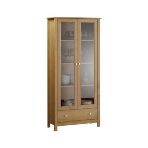 Cristaleira 2 Portas 1 Gaveta E-954 Diamond Ditália - Cristaleira para Sala