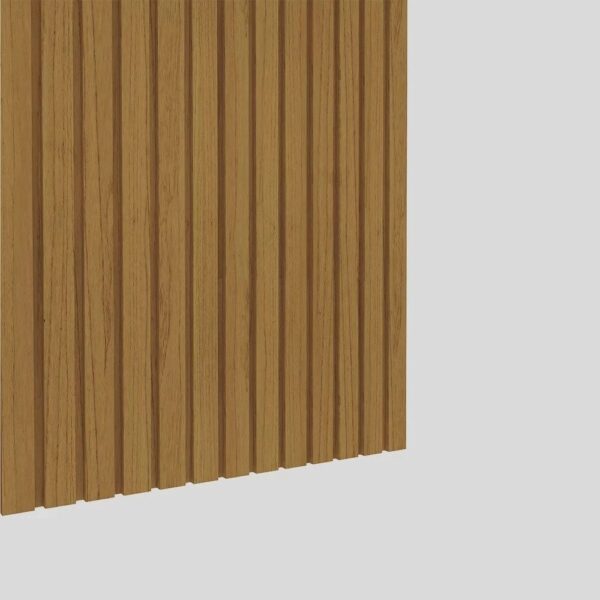 Estante Home Ripada para TV até 85 Polegadas com LED 3 Gavetas Nobre Clean Gelius Móveis - Estante com Prateleiras - Image 3