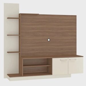 Estante Home para TV até 55 Polegadas com Nichos 2 Portas Havana Fellicci - Estante com Prateleiras