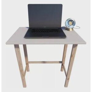 Mesa Canto Banco Moderno Natural Aparador Computador - Aparador Decorativo para Sala