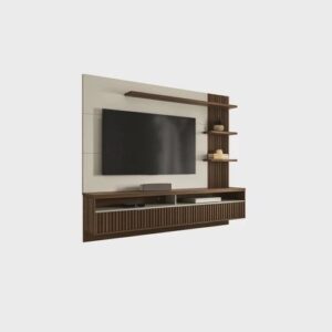 Painel para TV até 65 Polegadas Ripado Araruna Linea Brasil - Painel para TV