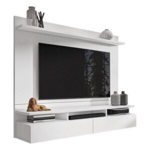 Painel para Tv Home Suspenso Noruega Branco – Móveis Leão - Painel para TV